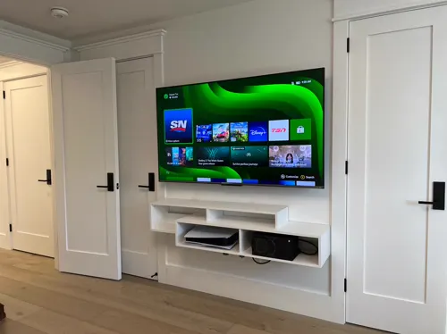 TV wall mounting installation by GTA TV Wall Mounting