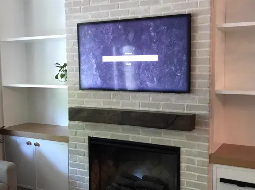 TV wall mounting installation by GTA TV Wall Mounting