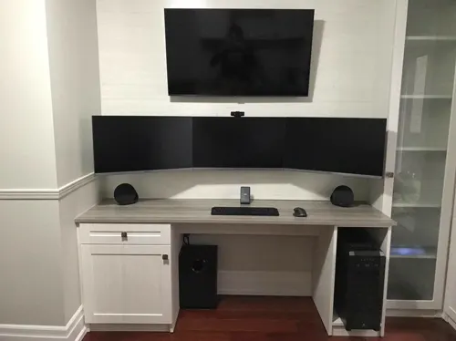 TV wall mounting installation by GTA TV Wall Mounting