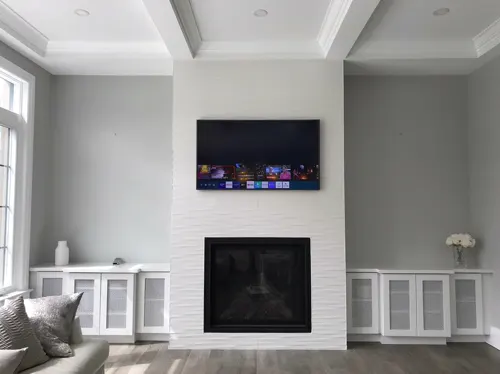 TV wall mounting installation by GTA TV Wall Mounting