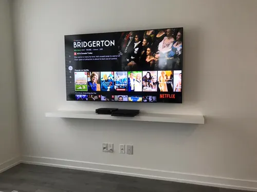 TV wall mounting installation by GTA TV Wall Mounting