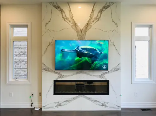 TV wall mounting installation by GTA TV Wall Mounting