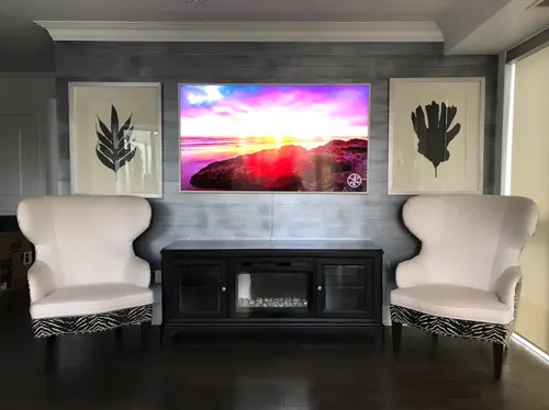 TV wall mounting installation by GTA TV Wall Mounting