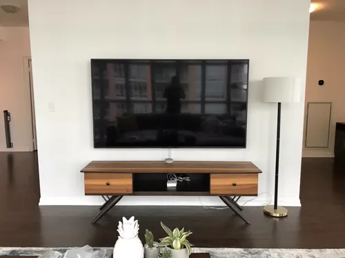 TV wall mounting installation by GTA TV Wall Mounting