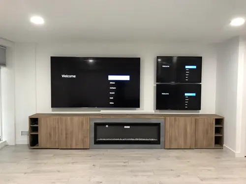 TV wall mounting installation by GTA TV Wall Mounting