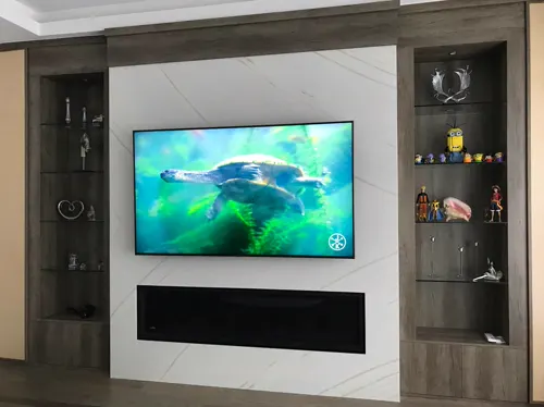 TV wall mounting installation by GTA TV Wall Mounting