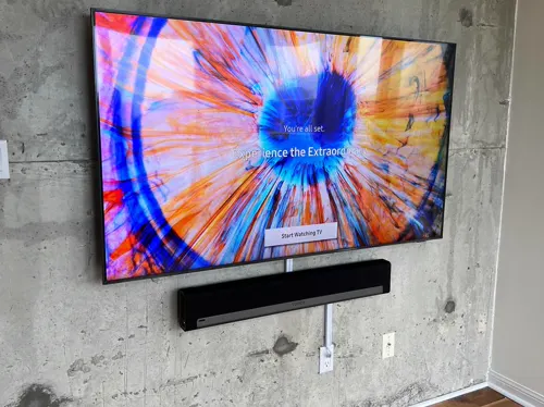 TV wall mounting installation by GTA TV Wall Mounting
