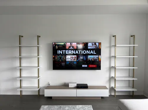 TV wall mounting installation by GTA TV Wall Mounting