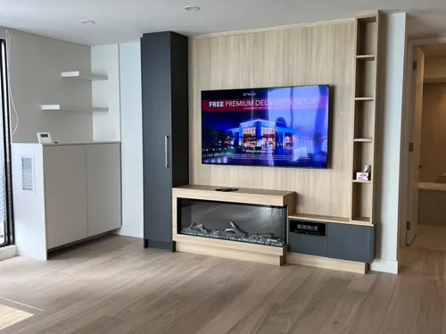 TV wall mounting installation by GTA TV Wall Mounting