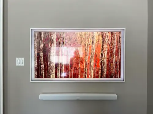 TV wall mounting installation by GTA TV Wall Mounting