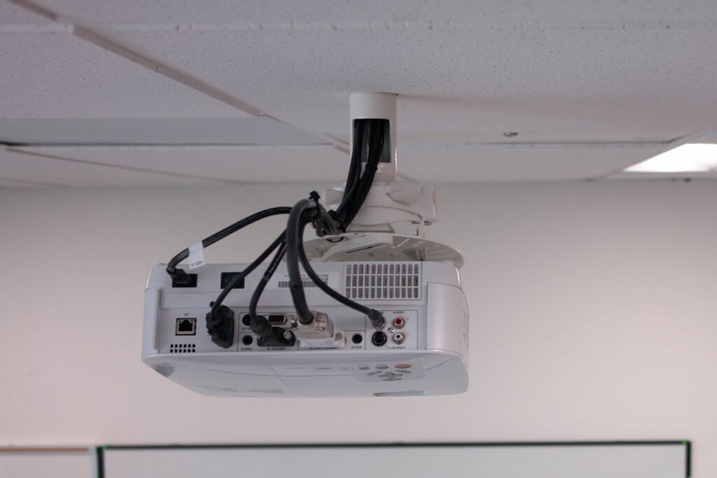 Ceiling Projector Installation